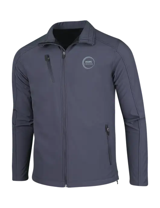 Dark Grey Welded Softshell Jacket w/Hope Center Logo