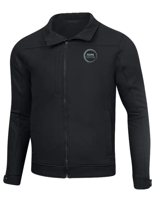 Cornerstone Charcoal Duck Bonded Soft Shell Jacket w/Hope Center Logo