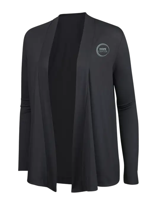 Smoke Grey Womens Concept Cardigan w/Hope Center Logo