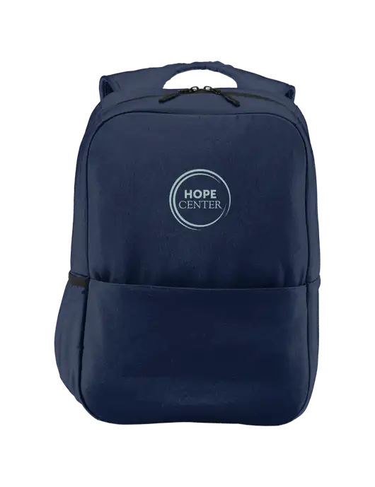 Access Square Laptop River Blue Navy Backpack w/Hope Center Logo