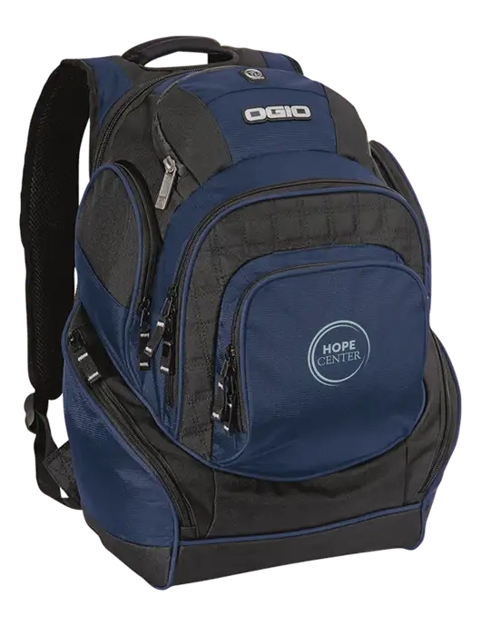 OGIO Navy Mastermind Pack w/Hope Center Logo