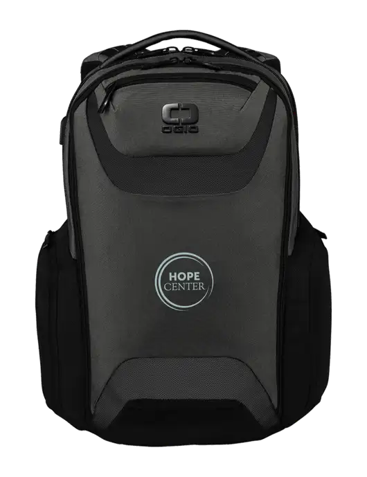 OGIO Tarmac Charcoal Connected Pack w/Hope Center Logo